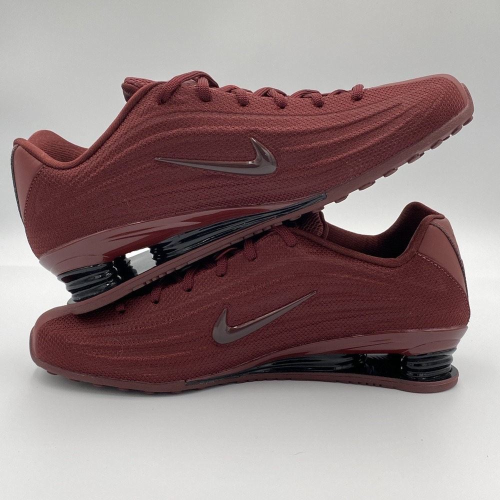 Nike Shox Z Dark Team Red Black Mystic Dates Women's Size 8 HQ7540-600 BNIB - Picture 7 of 9